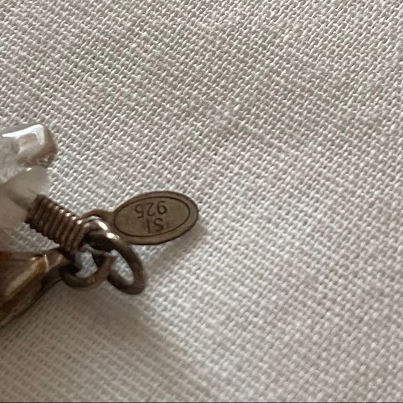 QVC SI India Glass Nugget Necklace Sterling Clasp - Picture 2 of 6